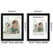 Americanflat Picture Frame with Mat - Photo Frame for Wall Display - Shatter Resistant Glass - Adjustable Hanging Hardware - Includes Easel